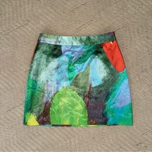 Satin MILLY mini skirt